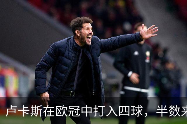 卢卡斯在欧冠中打入四球，半数来源于巴萨